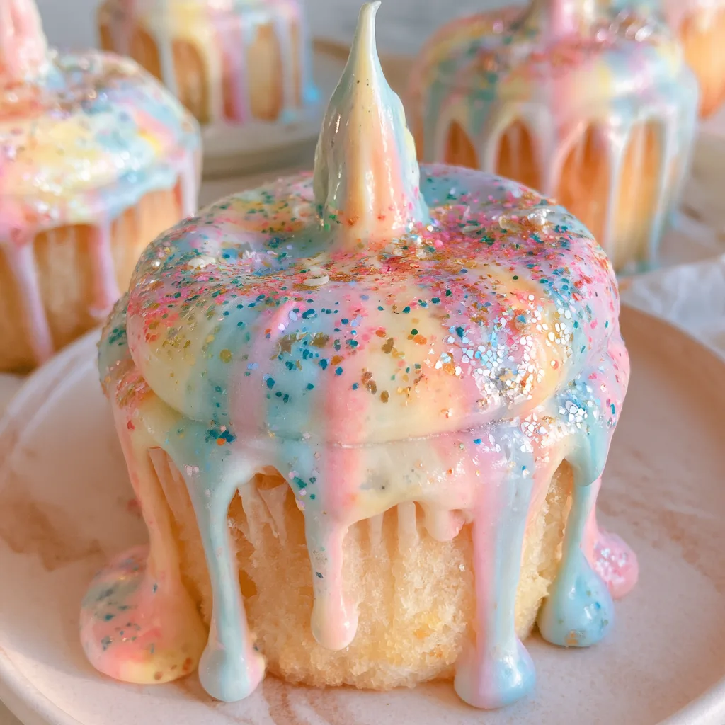 Indulge in Delight with MELTED CANDLE CUPCAKES 🖤🕯