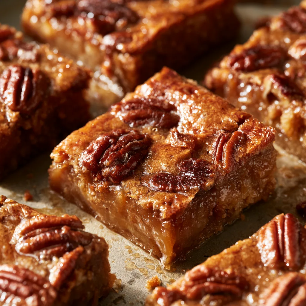 Indulge in Irresistible Butter Pecan Bars: Simple Dessert Recipe!