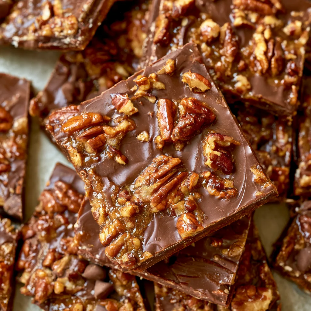 Indulge in Sweetness with Pecan Pie Bark Recipe!