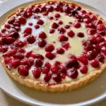Indulge in a White Chocolate Cranberry Tart: A Festive Delight!