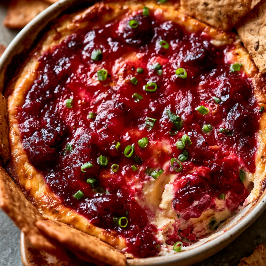 Indulge in the Best Baked Cranberry Cream Cheese Dip Recipe for Your Next Gathering!