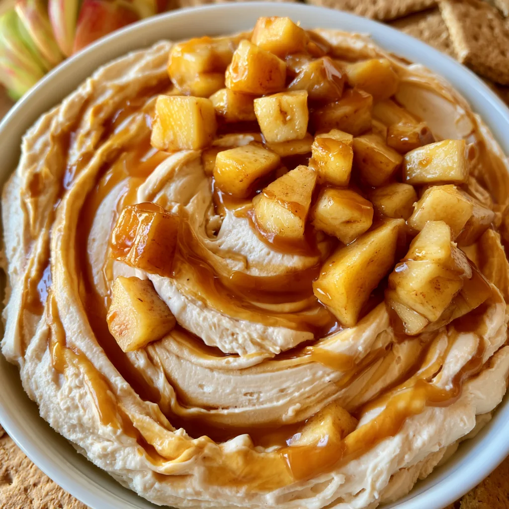 Indulge in this Easy Caramel Apple Cheesecake Dip Recipe!