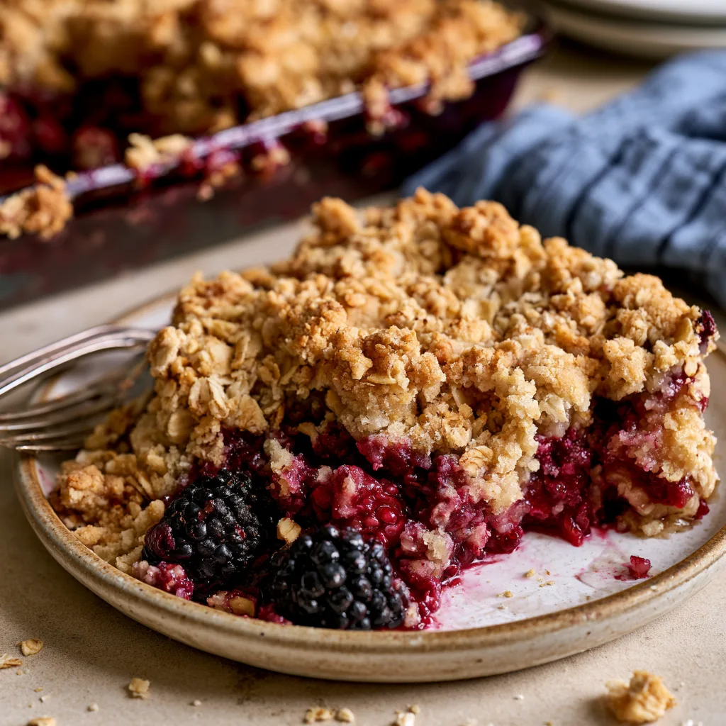 Irresistible Blackberry Crumble Recipe You Need to Try!
