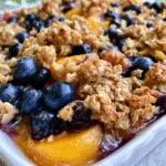 Irresistible Blueberry Peach Crumble Recipe You’ll Love!