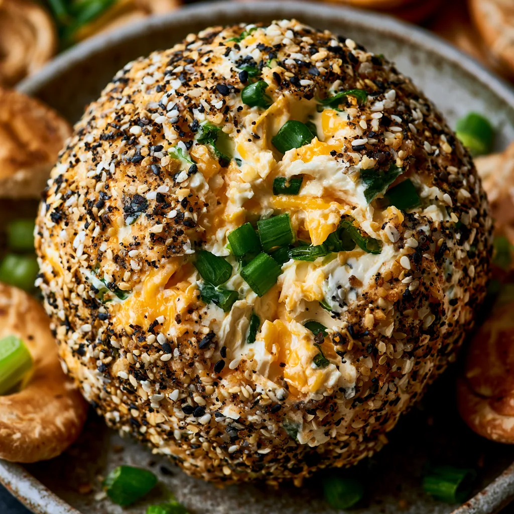 Irresistible Everything Bagel Cheese Ball Recipe You’ll Love!