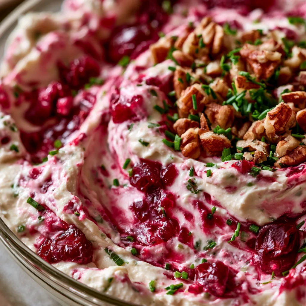 Irresistibly Creamy Cranberry Cream Cheese Dip for Your Holiday Gatherings!