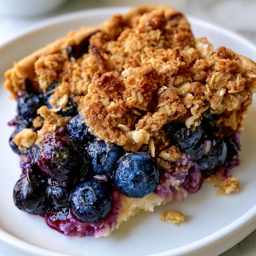 Irresistibly Delicious Amazing Blueberry Crisp Recipe