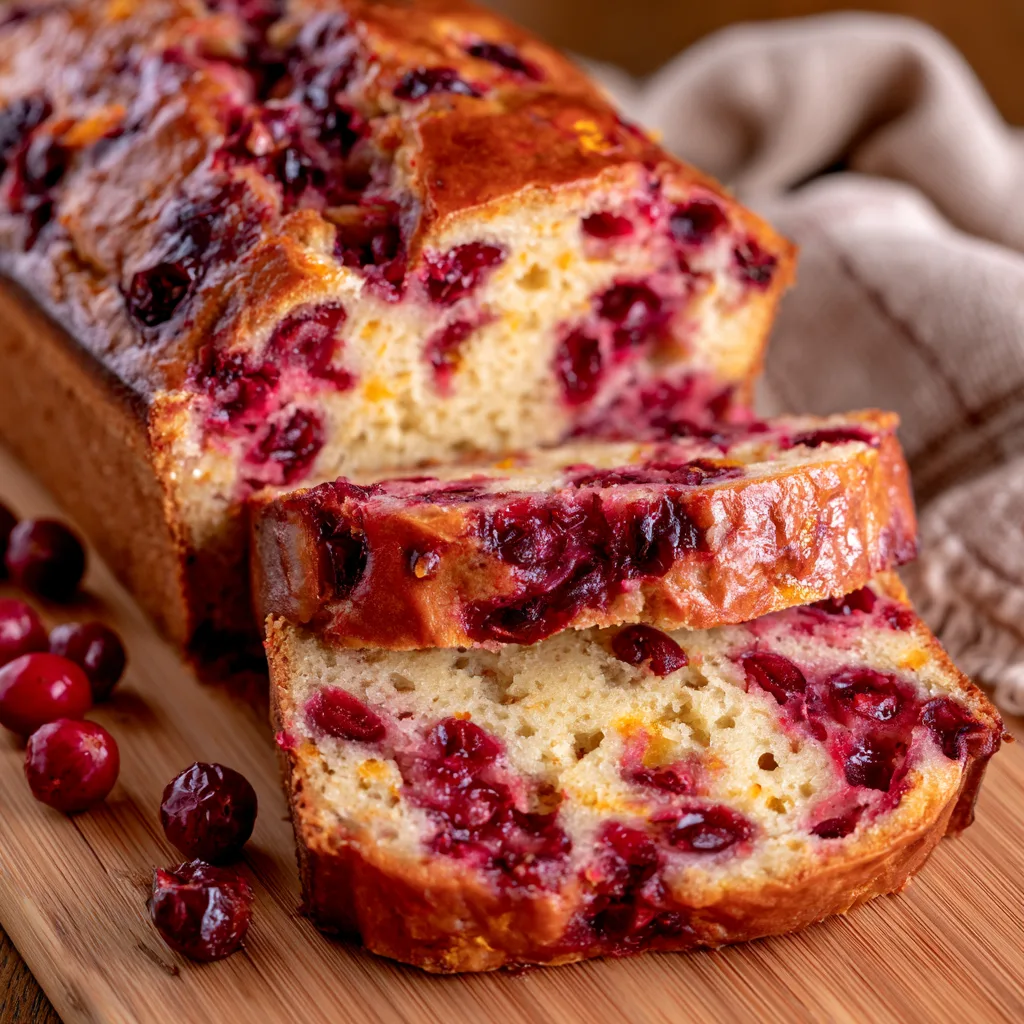Irresistibly Delicious Cranberry Orange Bread Recipe