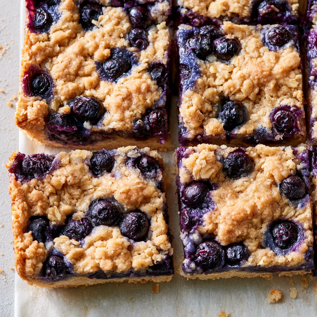 Irresistibly Easy Blueberry Bars That Everyone Will Love!