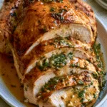 Irresistibly Juicy Garlic Butter Boneless Turkey Breast Recipe