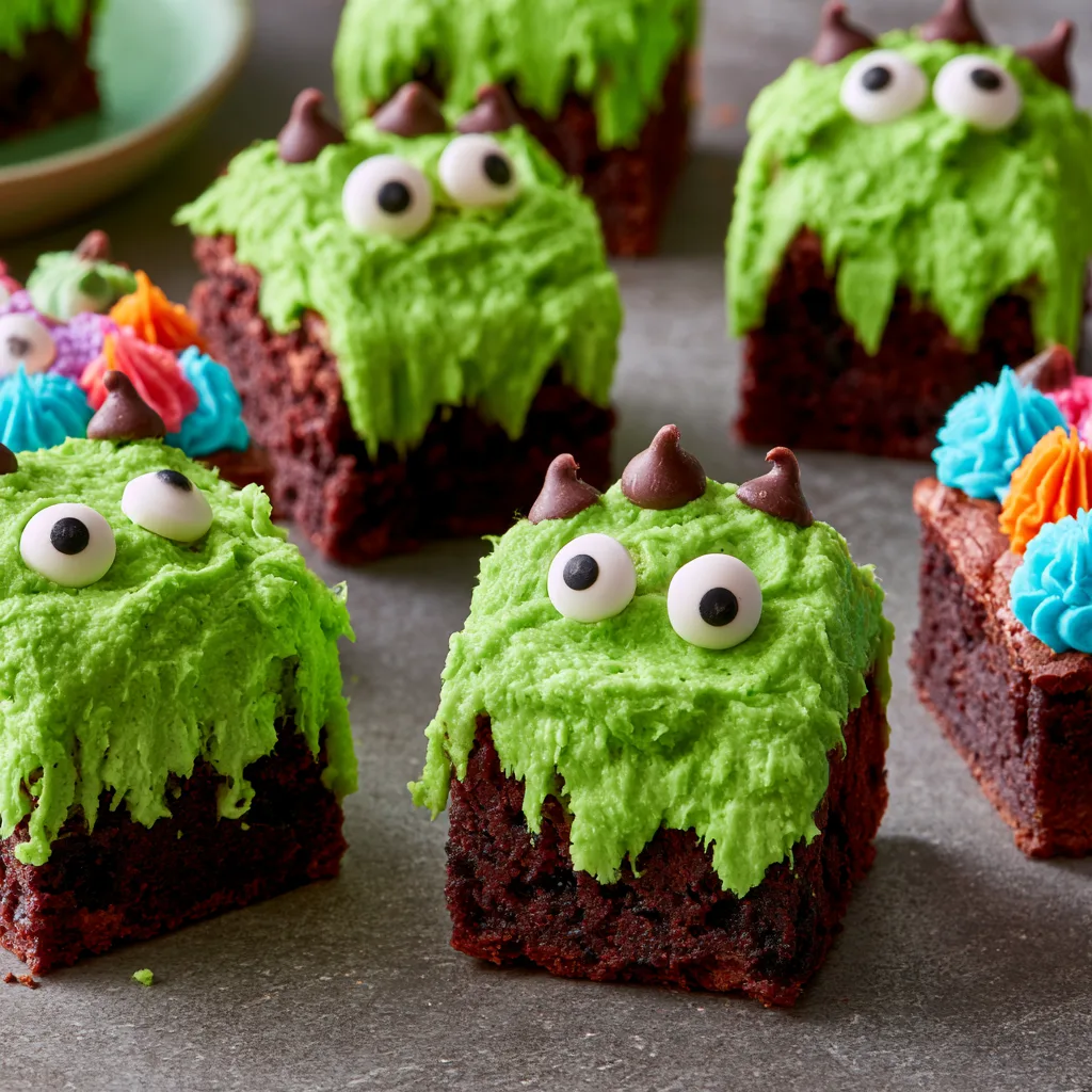 Monster Brownies: Spooktacular Treats for Your Halloween Bash!