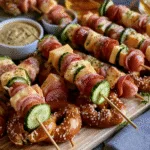 Oktoberfest Fingerfood: Leckere Brotzeit-Spieße für deine Feier!