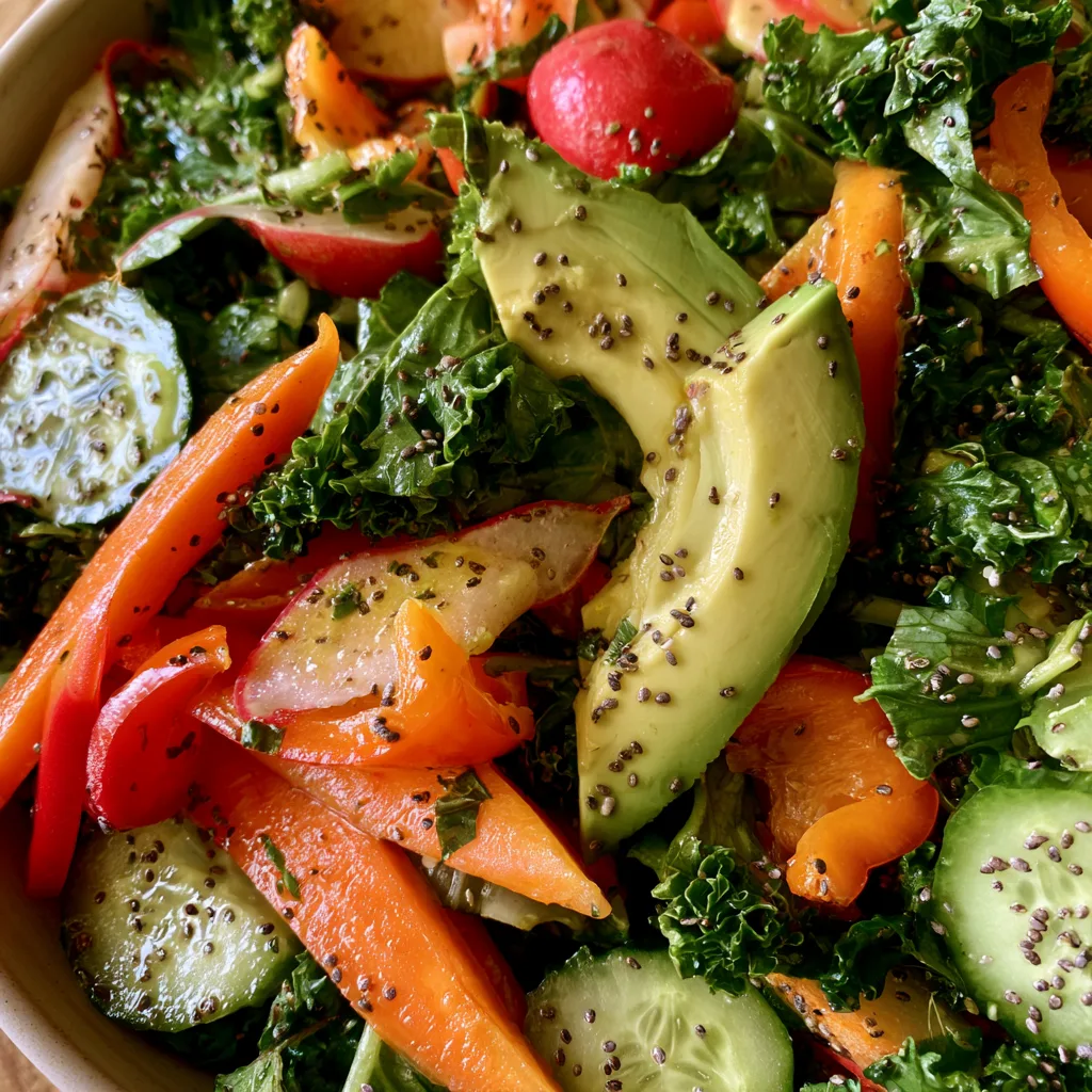 Revitalize Your Day with This Crunchy Detox Salad!
