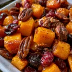 Savor the Fall: Butternut Squash with Pecans and Cranberries Recipe