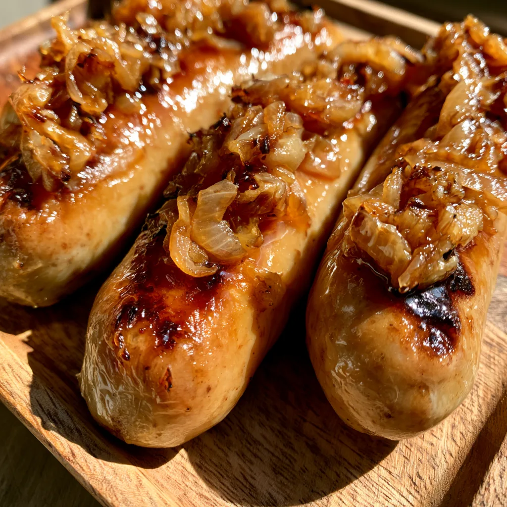 Savor the Flavor: Beer and Honey Glazed Bratwurst Recipe!