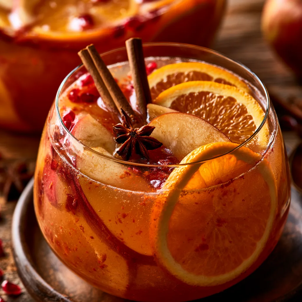 Savor the Season with This Delicious Non Alcoholic Fall Harvest Punch!