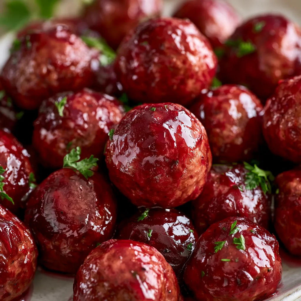 Savory Cranberry Meatballs That Will Impress Your Guests!