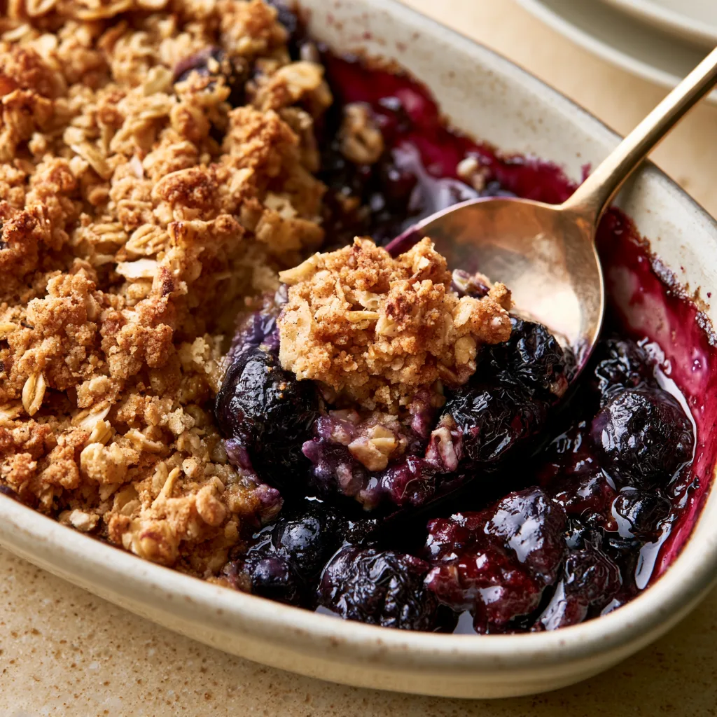Simple and Delicious Blueberry Crumble Recipe You’ll Love!