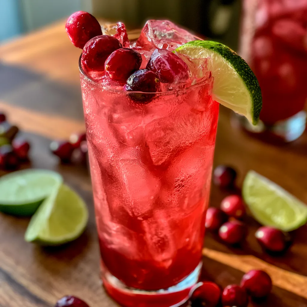 Sip into Delight with this Easy Cranberry Vodka Cocktail!