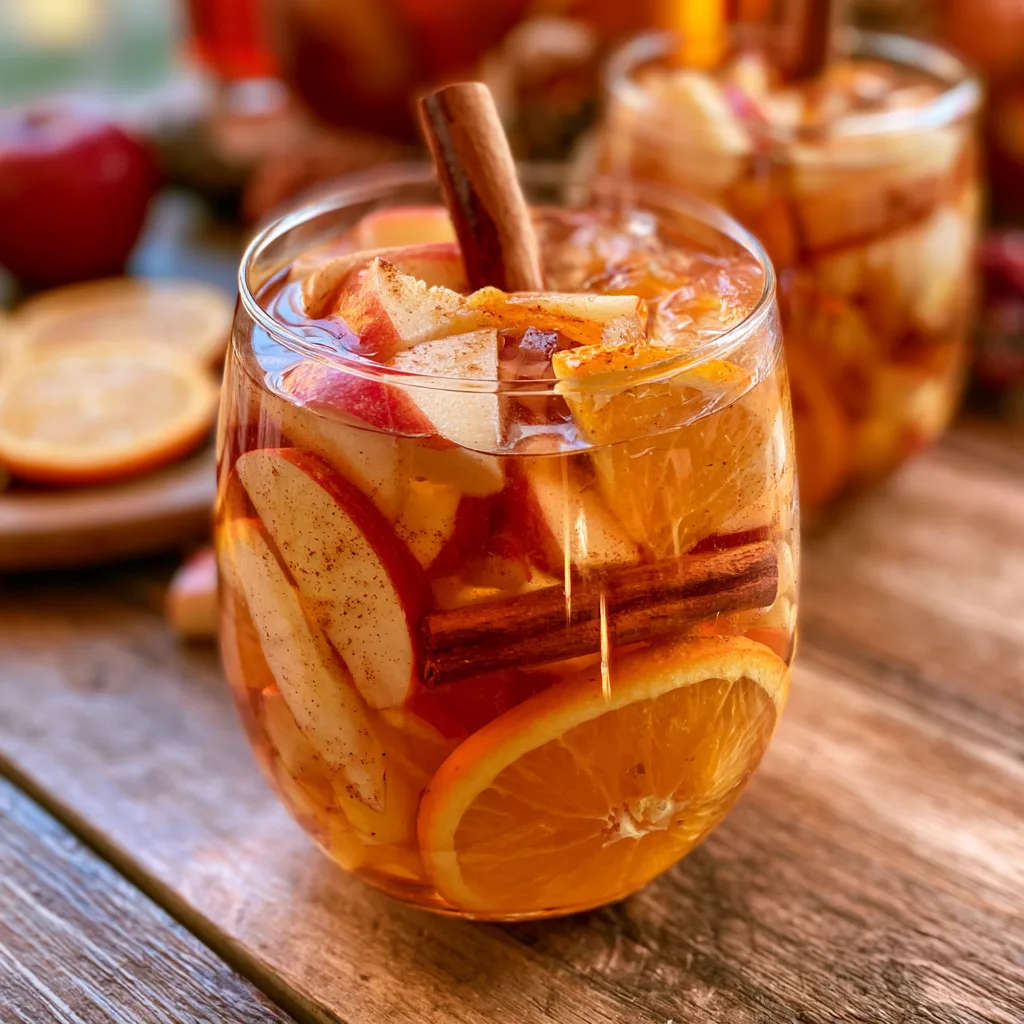 Sip into Fall with Pumpkin Spice Fireball Sangria!