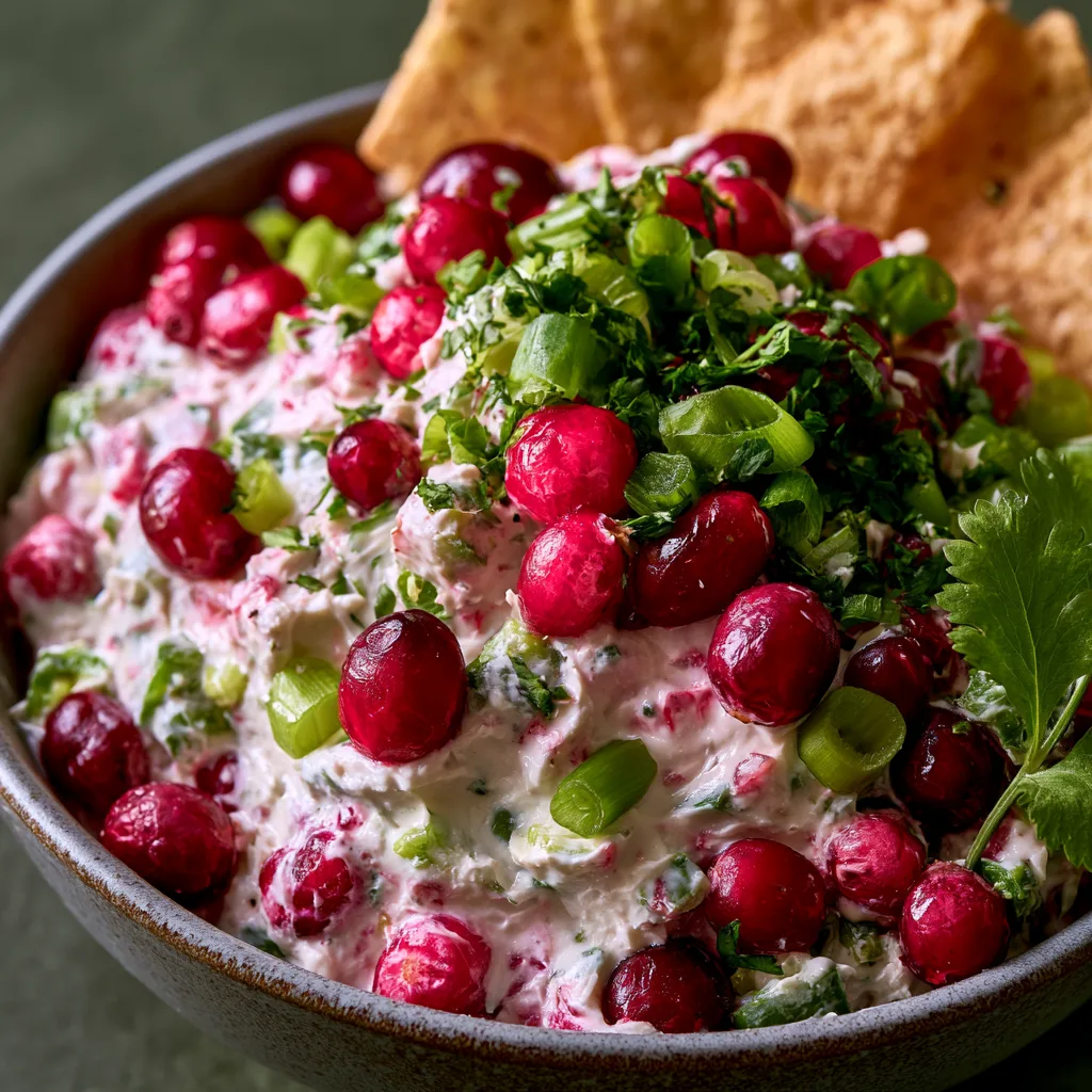 Spice Up Your Holidays with Cranberry Jalapeno Cream Cheese Dip!