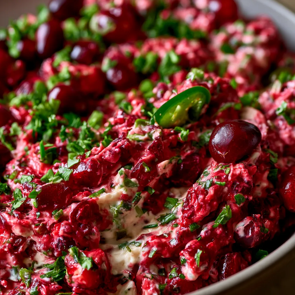 Spice Up Your Holidays with Cranberry Jalapeno Dip!