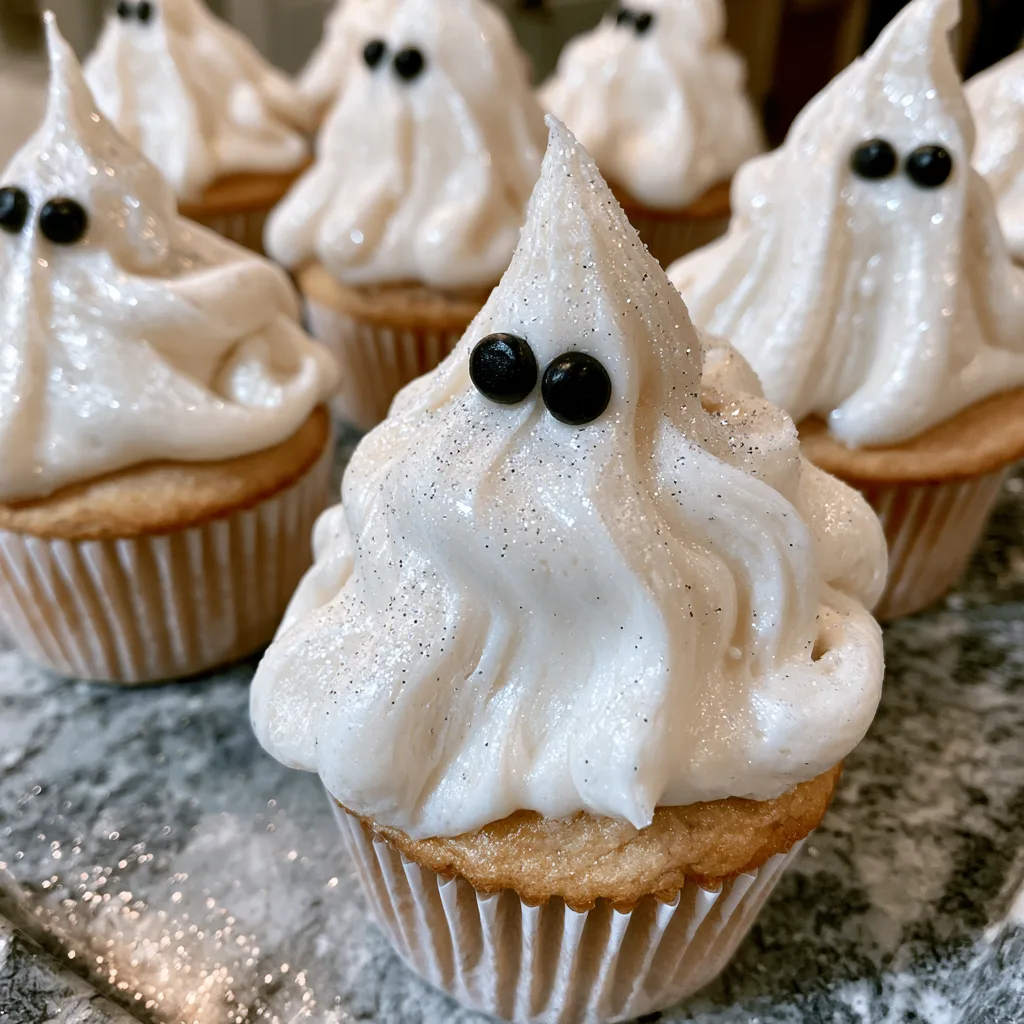 Spooktacular Floating Ghost Cupcakes You Need for Halloween!