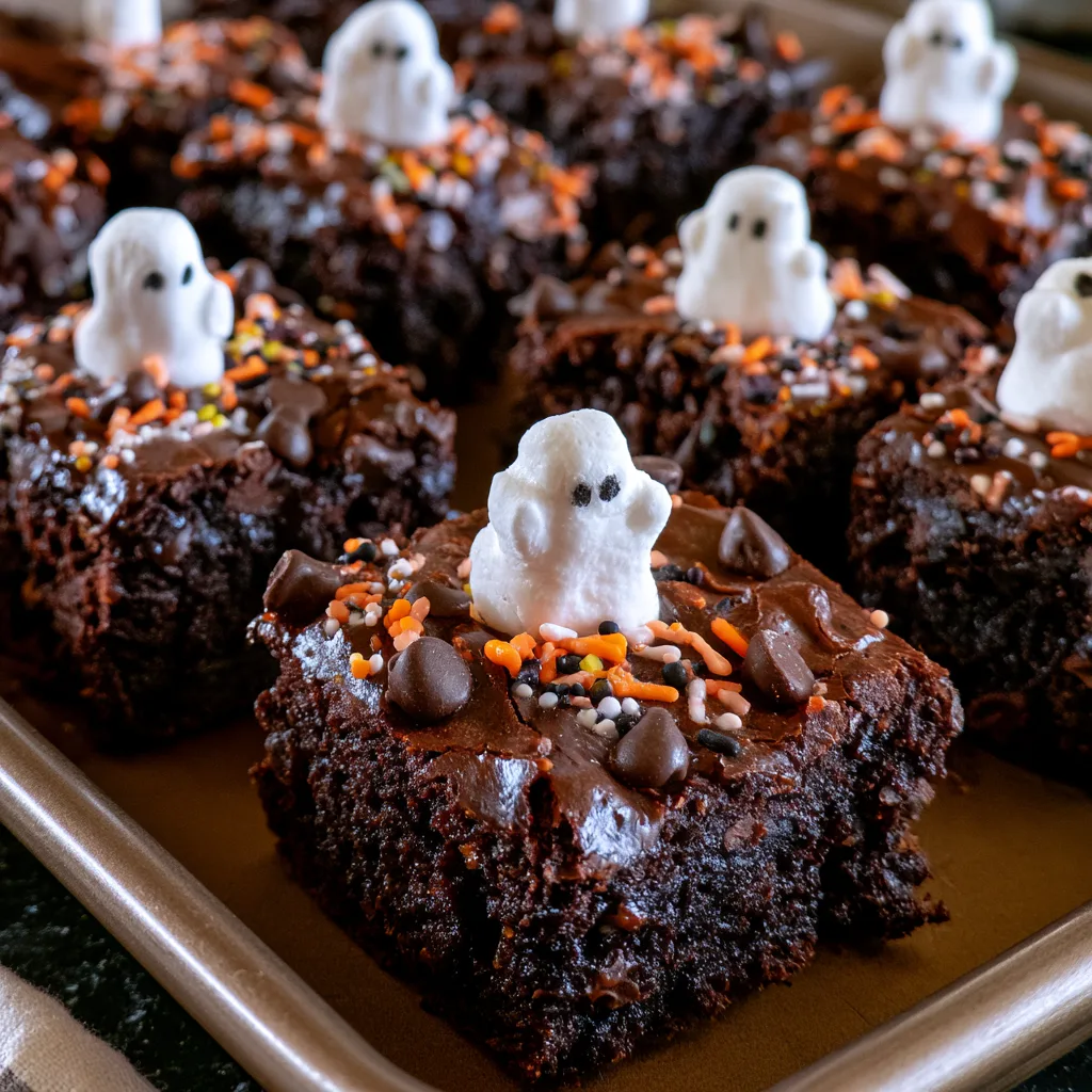 Spooktacular Halloween Brownies That Will Haunt Your Taste Buds!