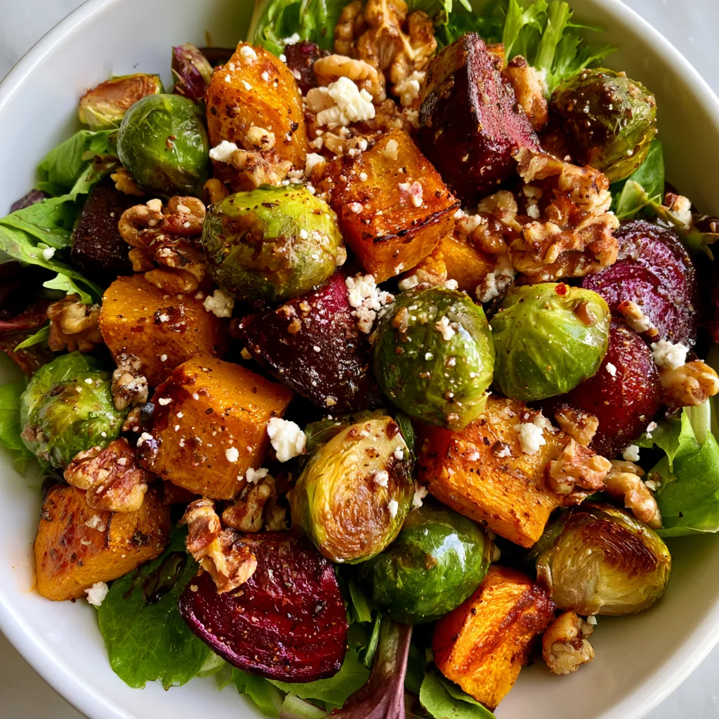 Warm Up Your Winter with a Colorful Vegetable Salad!