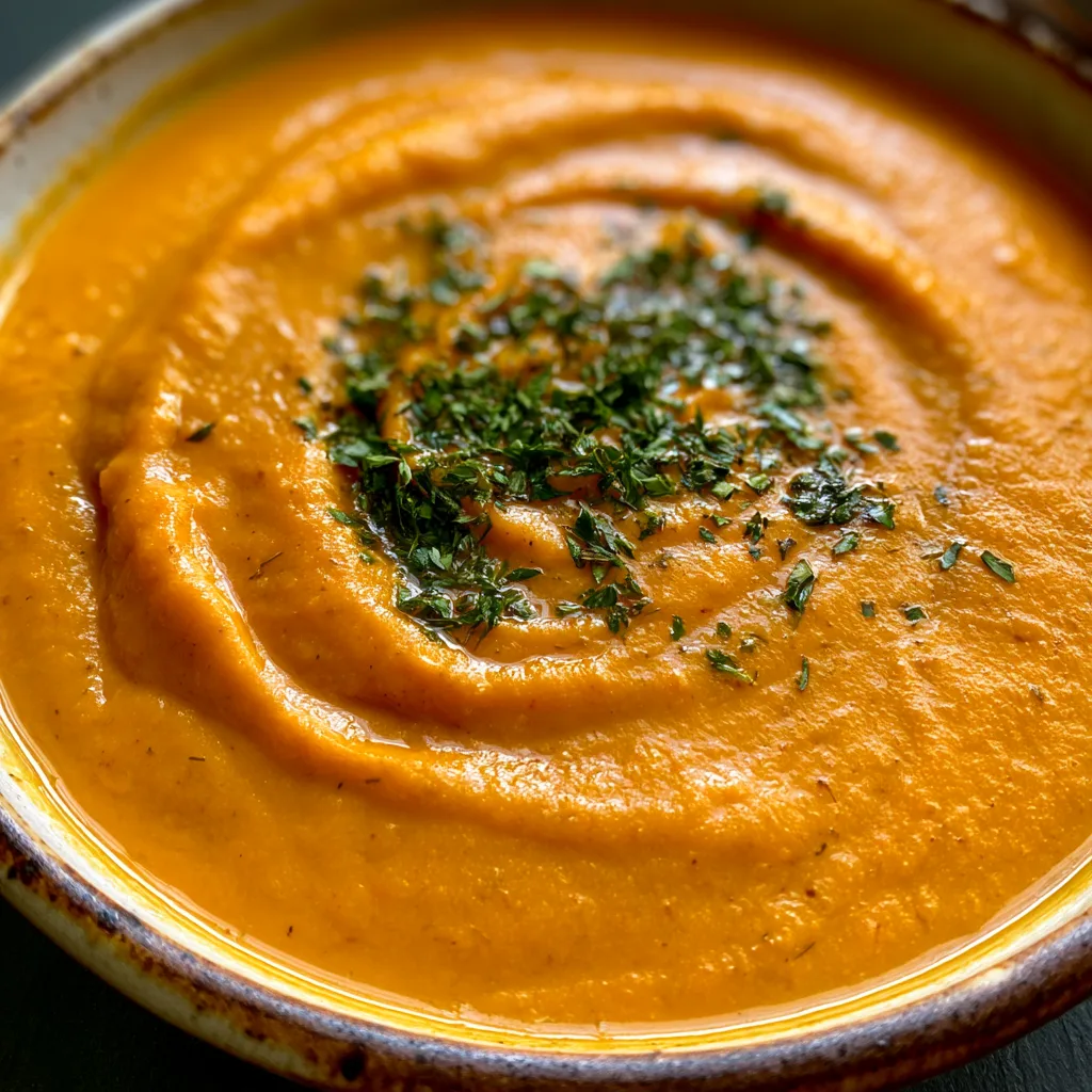 Warm Up with Spicy Butternut Squash Sweet Potato Soup!