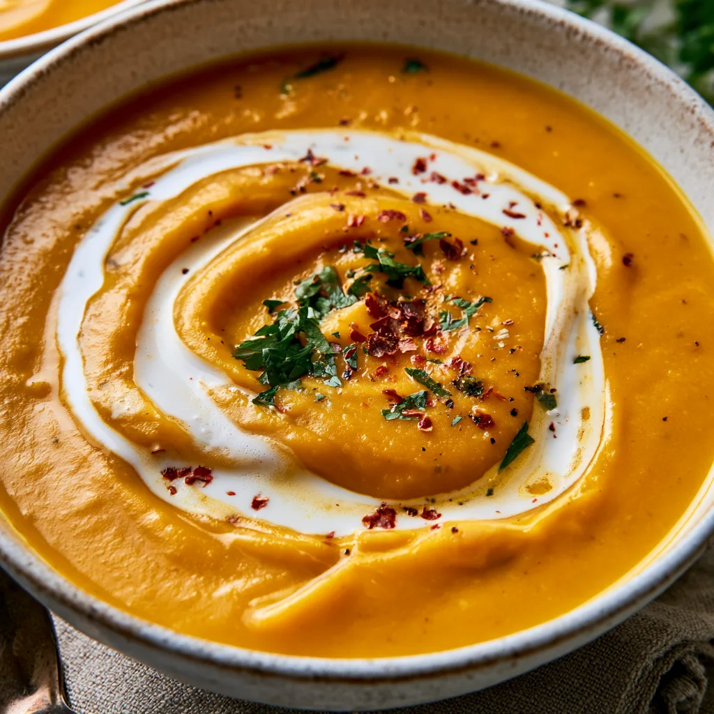 Warm Up with This Irresistible Curried Butternut Squash Soup Recipe!