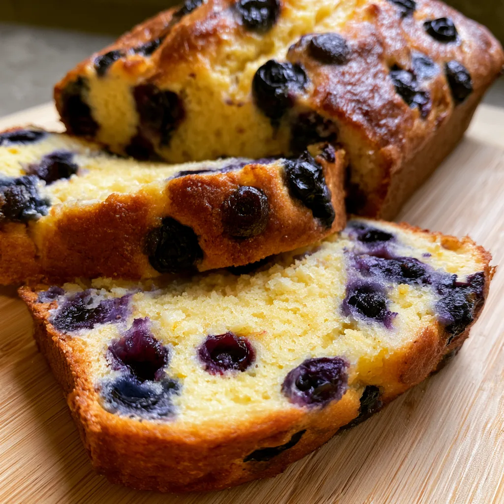 Zesty Blueberry and Lemon Loaf: A Perfect Summer Treat!