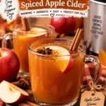 National Apple Cider Day Slow Cooker Spiced Apple Cider
