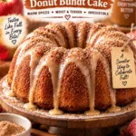 National Bundt Day Apple Cider Donut Bundt Cake