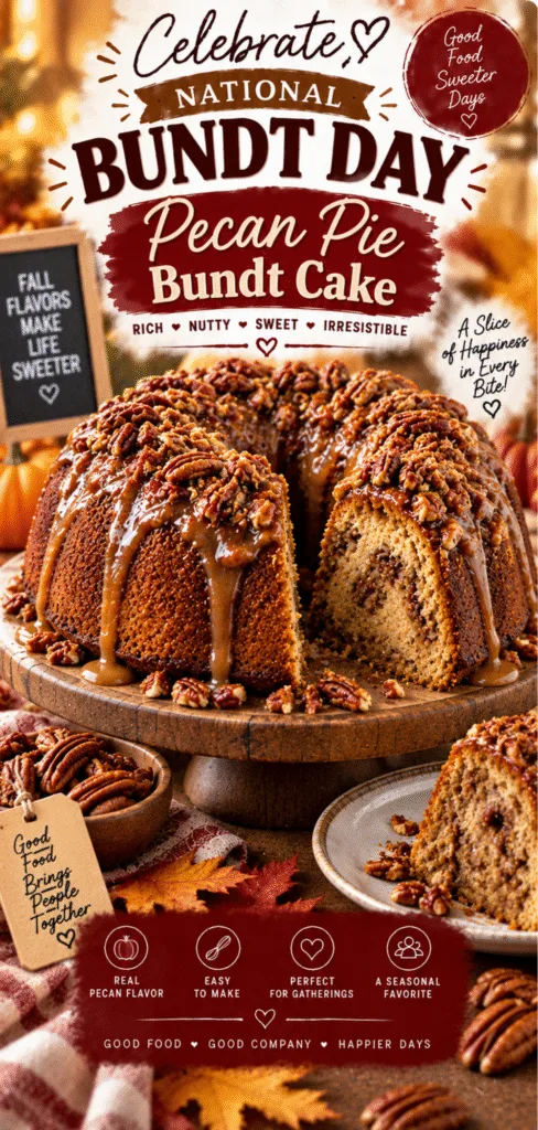 National Bundt Day Pecan Pie Bundt Cake