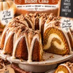 National Bundt Day Pumpkin Cream Cheese Bundt Cake