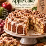 National Cinnamon Day Cinnamon Roll Apple Cake