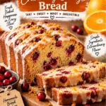 National Homemade Bread Day Cranberry Orange Bread