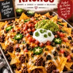 National Nachos Day Cheesy Beef Taco Nachos