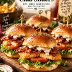 National Sandwich Day Crispy Chicken Club Sliders