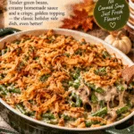 Thanksgiving Day Green Bean Casserole from Scratch