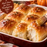 Thanksgiving Day Honey Butter Dinner Rolls