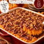 Thanksgiving Day Southern Sweet Potato Casserole