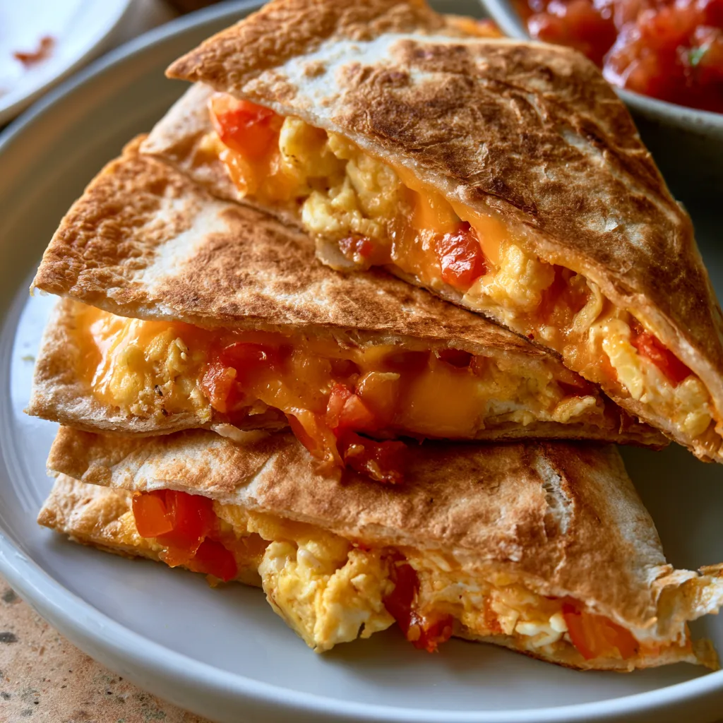 5-Minute Breakfast Quesadillas