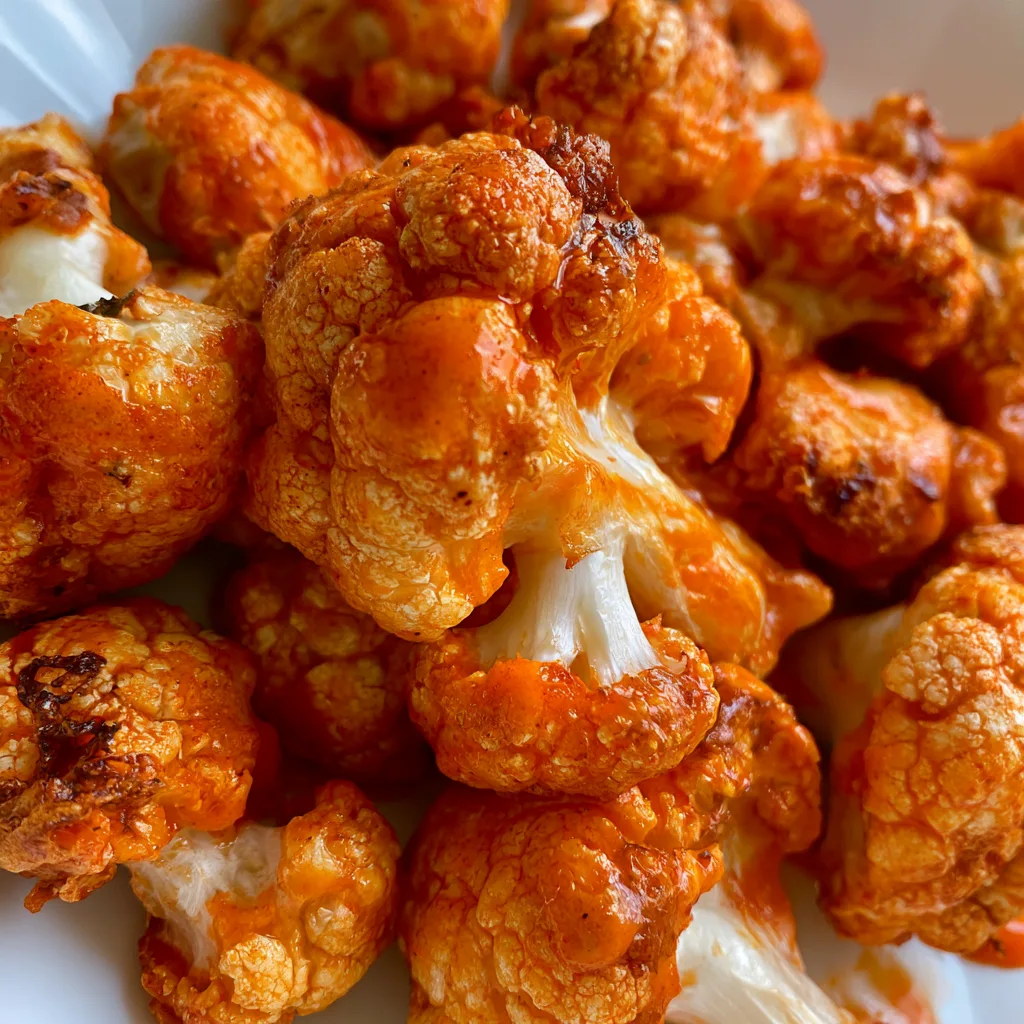 Air Fryer Buffalo Cauliflower