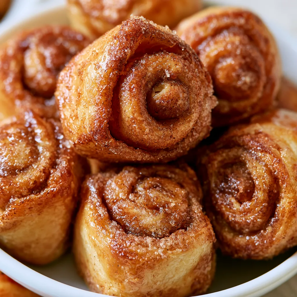 Air Fryer Cinnamon Roll Bites