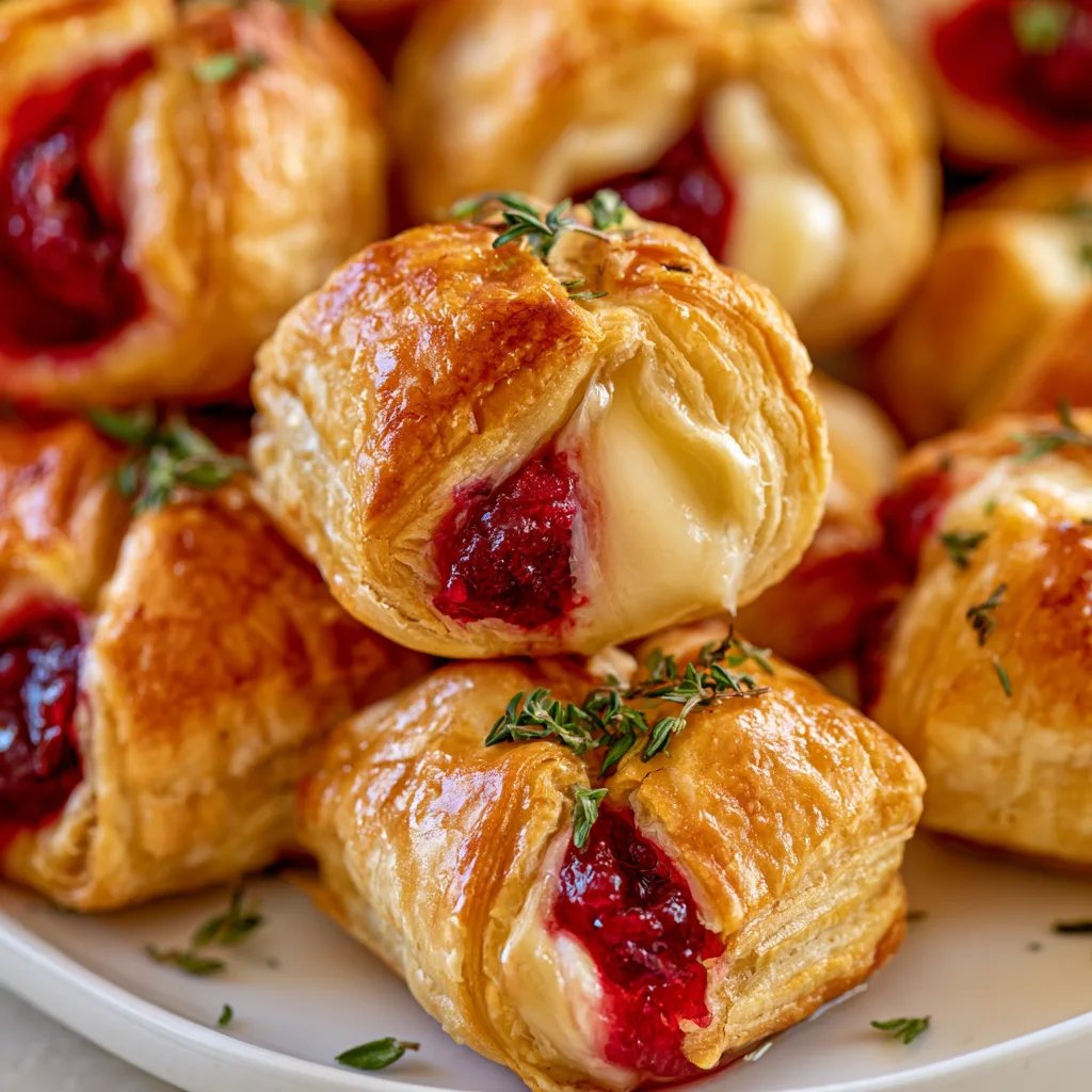 Air Fryer Cranberry Brie Bites