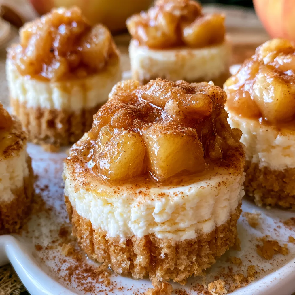 Apple Pie Cheesecake Bites