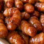 Bacon-Wrapped Brown Sugar Smokies
