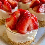 Bariatric Strawberry Cheesecake Cups